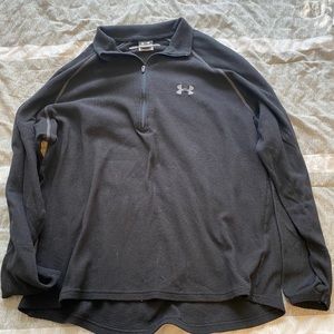 Pullover quarter zip sweatshirt